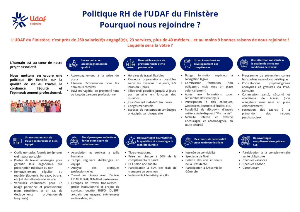La politique RH de l'UDAF du Finistère - Udaf 29 Finistère