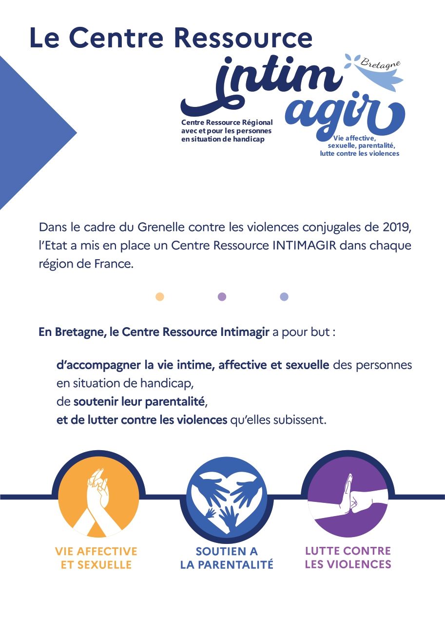 L'UDAF du Finistère soutient Intimagir Bretagne - Udaf 29 Finistère